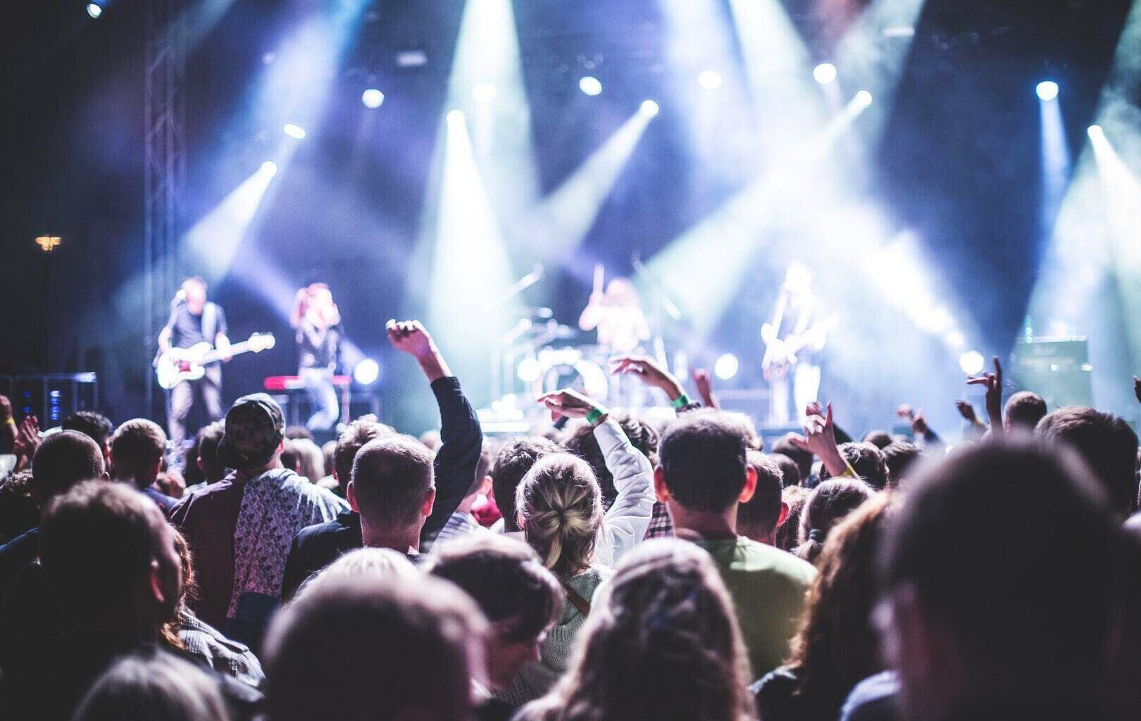 Publikum Band Feier Konzert Menge Festival