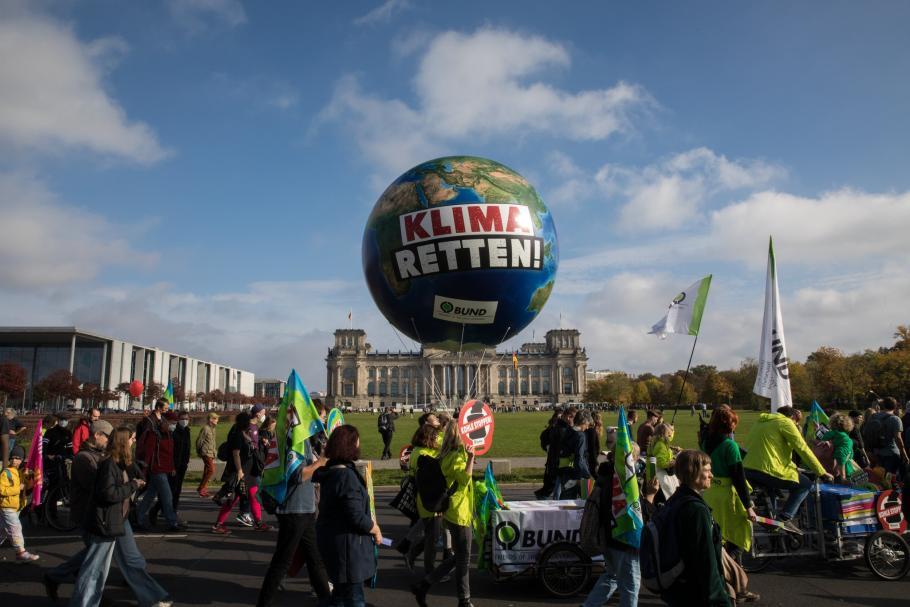 Demonstration Berlin solidarischer Herbst