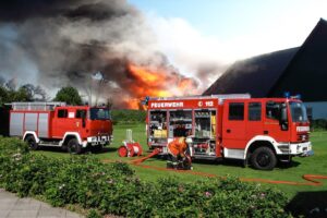 Brand in Merklingen