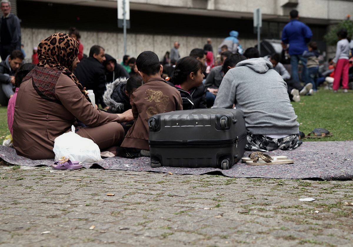 Zahl der Asylbewerber in Europa geht leicht zurück