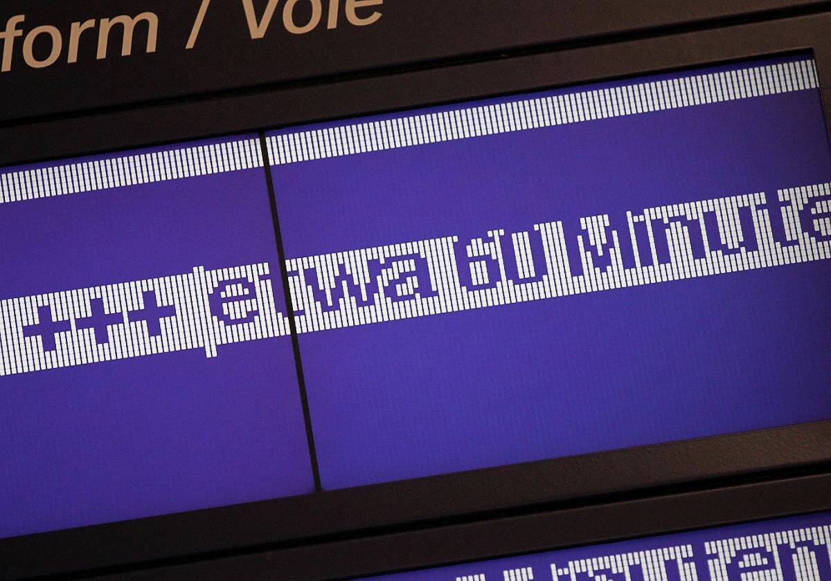 Verspätungen bescheren Bahn 700 Millionen Euro Umsatzverlust