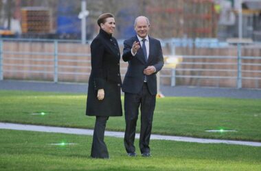Grönland und Nato: Scholz und Frederiksen beraten über Verteidigung