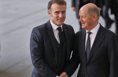 Scholz und Macron wollen USA mit starkem Europa begegnen