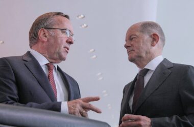 Pistorius verteidigt Scholz im Streit um Ukraine-Hilfen