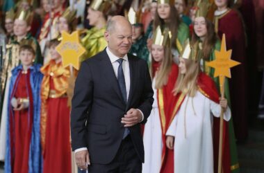 Sternsinger werben bei Scholz zum Einsatz für Kinderrechte