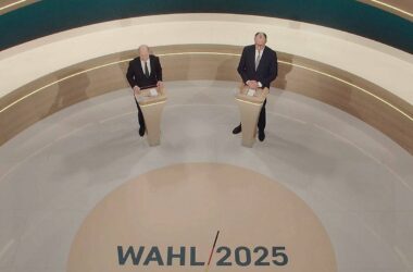 Scholz und Merz liefern sich hitziges TV-Duell