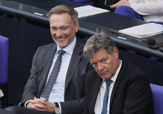 Habeck: Vergabe des Finanzministeriums an Lindner "Kardinalfehler"