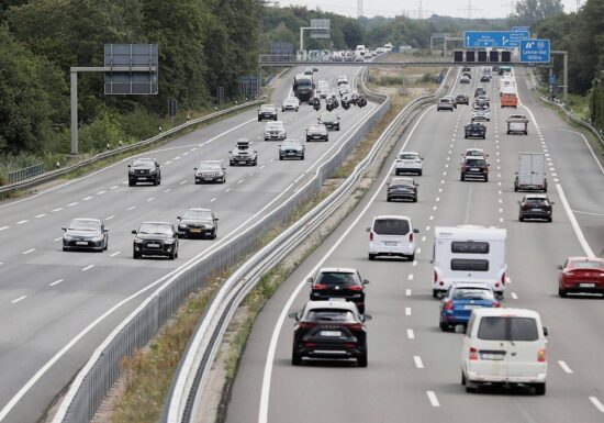 Durchschnittsgeschwindigkeit auf der Autobahn gesunken