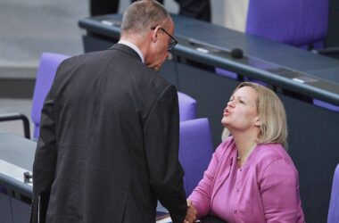 Faeser sieht in Migrationsdebatte Gemeinsamkeiten mit Merz
