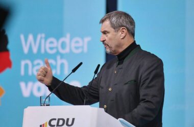 Söder beschwört auf CDU-Parteitag Einigkeit im Wahlkampf