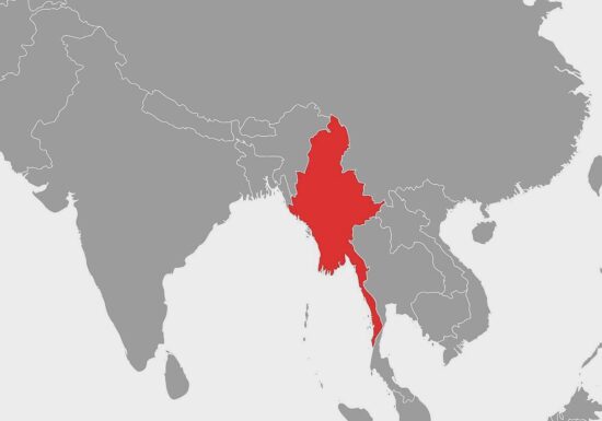 Starkes Erdbeben in Myanmar
