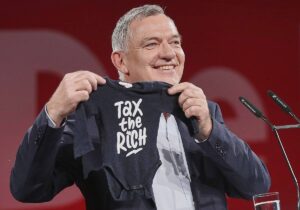 Linke fordert Volksentscheid über Vermögensteuer
