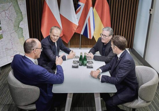 Merz, Tusk, Starmer und Macron reisen zusammen in die Ukraine