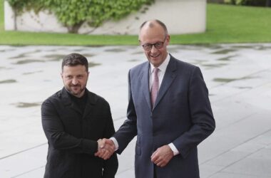 Selenskyj von Merz im Kanzleramt empfangen