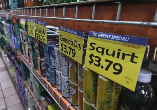 US-Inflationsrate sinkt leicht auf 2,3 Prozent