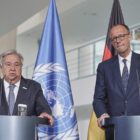Merz sagt bei Guterres-Besuch auch künftig UN-Beitragszahlungen zu