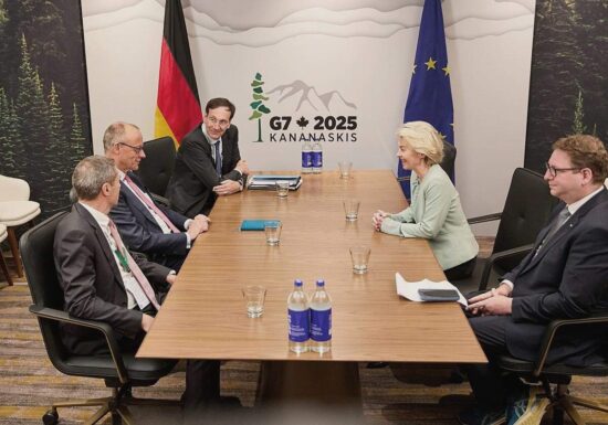 Hardt sieht G7-Gipfel als "Feuertaufe" für Merz