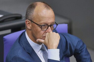 Merz steht zu "Drecksarbeit"-Äußerung und warnt vor "Kriegsangst"