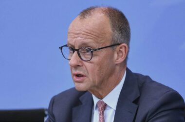 Merz blickt zuversichtlich auf Entscheidung zu Fünf-Prozent-Ziel