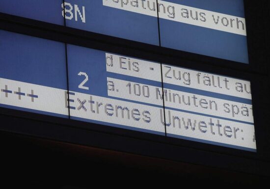 Schleswig-Holsteins Wirtschaftsminister: Bahn wird niemals pünktlich