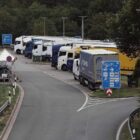 Zahl mautpflichtiger Lkws auf Autobahnen gesunken
