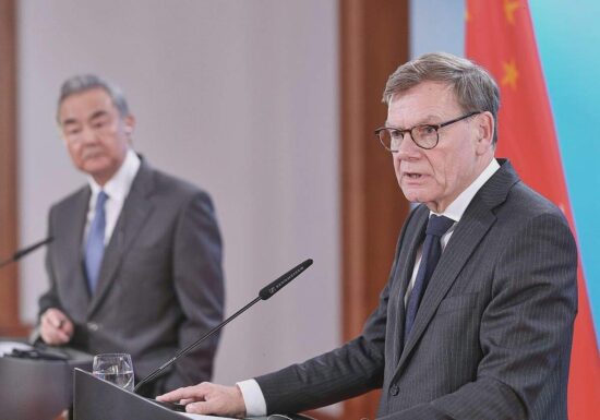 Wadephul von Laserangriff Chinas "mehr als irritiert"