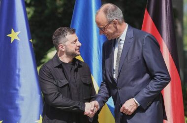 Merz empfängt Selenskyj im Kanzleramt