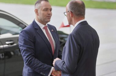 Polens Präsident von Merz im Kanzleramt empfangen