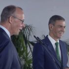 Merz und Sánchez diskutieren in Madrid Haltung zu Israel