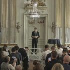 Ungar Laszlo Krasznahorkai erhält Literaturnobelpreis