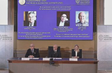Wirtschaftsnobelpreis für Forschungen zu Wirtschaftswachstum