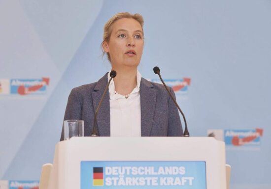 Weidel sieht CDU als künftigen Partner