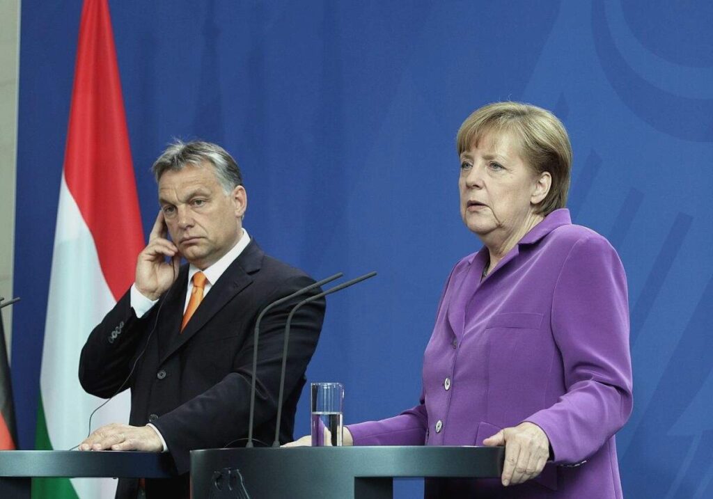 Orbán lobt Merkel und kritisiert Merz