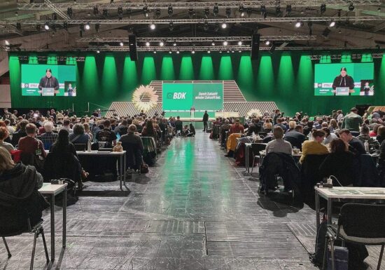 Grüne starten Parteitag in Hannover