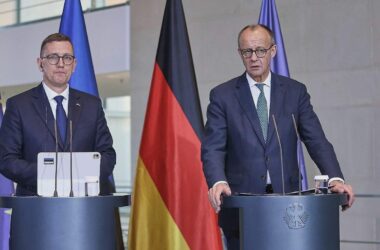 Merz: Estland hat Auswirkungen des Ukrainekriegs "direkt vor Augen"