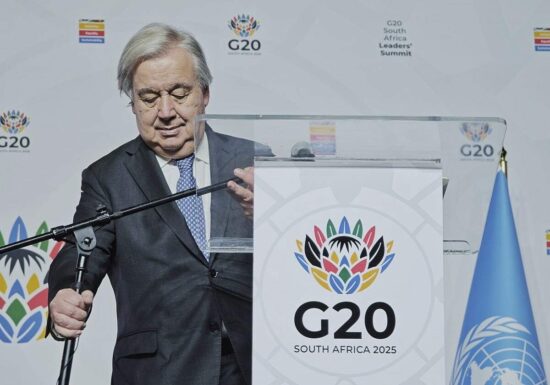 Guterres ruft G20-Staaten zu mehr Klimaschutz auf