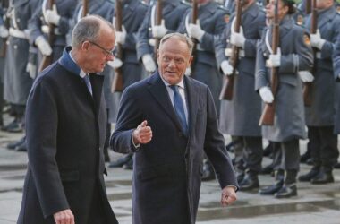 Merz: "Deutschland gehört fest an die Seite Polens"