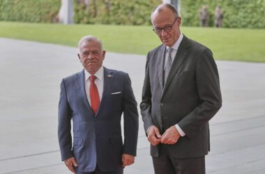 Merz lobt Jordaniens König Abdullah