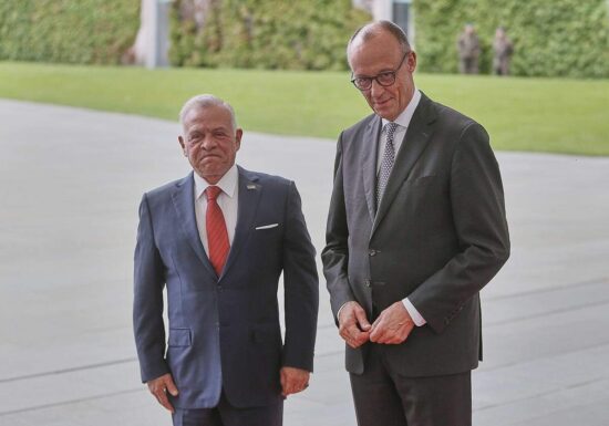 Merz lobt Jordaniens König Abdullah