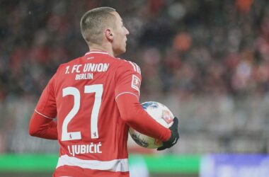 1. Bundesliga: Union Berlin rettet spät Remis in Augsburg