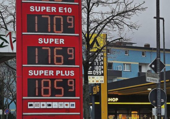 Preise für Benzin und Diesel deutlich gestiegen