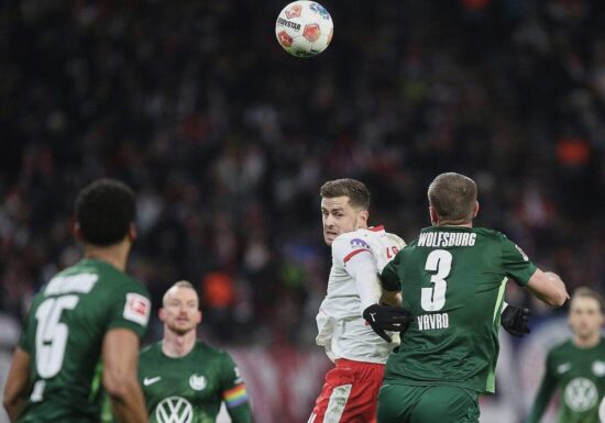 1. Bundesliga Leipzig und Wolfsburg unentschieden