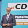 Merz als CDU-Chef mit 91,2 Prozent wiedergewählt