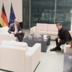 Merz trifft in München Selenskyj, Rubio und Newsom