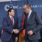 Merz mit US-Außenminister zusammengetroffen