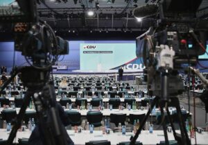 CDU setzt Bundesparteitag in Stuttgart fort