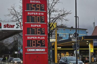 Kraftstoffpreise im Januar deutlich gestiegen