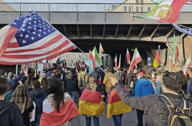 Tausende begrüßen bei Demo in Berlin Angriff auf den Iran
