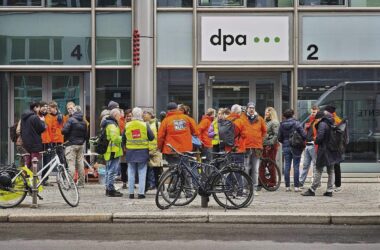 Gewerkschaft mit Streik bei dpa zufrieden