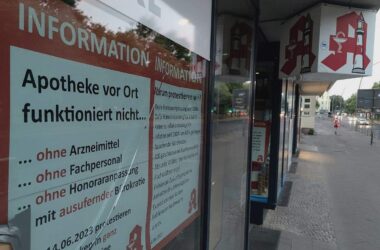 Protest der Apotheken - Krankenkassen weisen Forderungen zurück